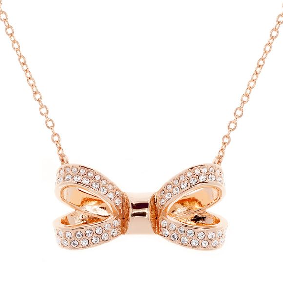 TED BAKER Swarovski Crystal Pendant Necklace - Picture 2 of 8